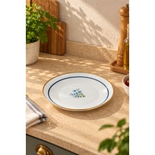 Bernardo Sapphire Emaye Servis Tabağı 21 cm