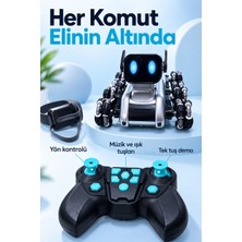 Marsilyan Tek Tuş Demo Özellikli Kumandalı Robot Köpek