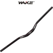 Belirtilmemiş Wake Kamuflaj Desenli Aluminyum Mtb Gidon 31.8mm 780MM - Siyah Kırmızı