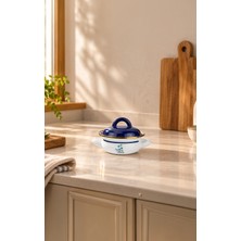 Bernardo Sapphire Emaye Mini Pot 12 cm