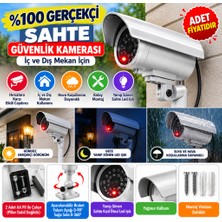 Sepetopia %100 Gerçekçi Iç ve Dış Mekan Için Sahte Güvenlik Kamerası (Adet Fiyatıdır)