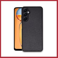 Bezos Samsung Galaxy A15 4g Uyumlu Kılıf Aras Deri Kapak - Siyah Strsnl