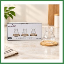Bezos Bambu Tabaklı Çay Bardağı BEZOS16