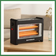 Bezos Elektrikli Şömine Isıtıcı Soba 1800W BEZOS16