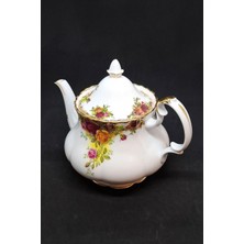 Royal Albert Old Country Roses Tombul Form Antika Porselen Çay/kahve Sunum Ürünü 820 ml Büyük Boy
