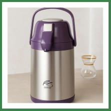 Bezos 2.5l 304 Çelik Pompa Termos Musluklu BEZOS16