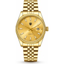 Watch of Royal Kaelor Gold Yellow Çelik Kol Saati