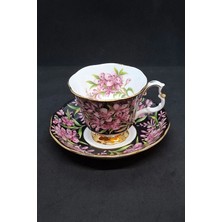 Royal Albert Vintage Provincial Flowers Küpe Çiçeği Figürlü Çay Fincanı 2 Parça 150 ml