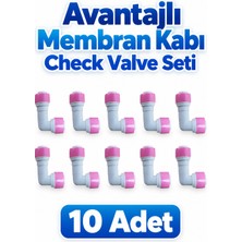 Sucool Su Arıtma Cihazı Membran Kabı Check Valve 10 Adet