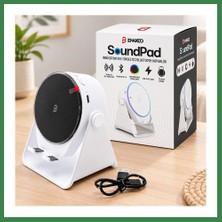Bezos Bluetooth Hoparlör Soundpad EKD-S11 5W 2000MAH Beyaz BEZOS16