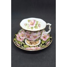 Royal Albert Provincial Flowers Alberta Gülü Figürlü Fincan 2 Parça 150 ml