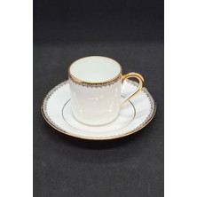 Fransız Limoges Cafes J Ladoux Fransız Porselen Kahve Fincanı 80 ml