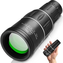 Astreon Monoküler Teleskop, Full Hd Yüksek Çözünürlük, 2 Km Görüş Mesafesi, 52 mm Objektif Lens, Gece Görüş Destekli, 30X52 Çift Netlik Ayarlı El DÜRBÜNÜ,1000M/40M Görüntü, Taşıma Çantalı Monoküler Dürbün