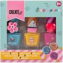 Create It Oje ve Yüzük Seti - Cupcake - Candy Explosion