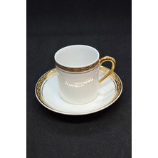 Abbetc Cnp France Porcelain Vintage Kahve Fincanı 2 Parça 90 ml