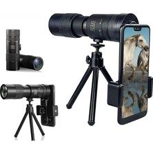 Astreon Monoküler Teleskop - 300X Hd Yüksek Çözünürlük, 20 Km Görüş Mesafesi, 40 mm Lens Çapı, 10-300X Büyütme Kapasitesi, Gece Görüşü Destekli, Tripod ve Taşıma Çantası ile Profesyonel Monoküler Dürbün