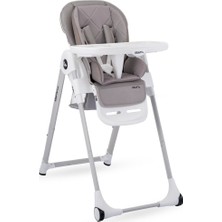 Kraft Plate Mama Sandalyesi Gri-Beyaz