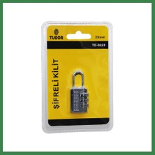 Bezos Şifreli Asma Kilit 25 mm BEZOS16