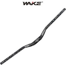 Belirtilmemiş Wake Kamuflaj Desenli Aluminyum Mtb Gidon 31.8mm 780MM - Siyah Beyaz