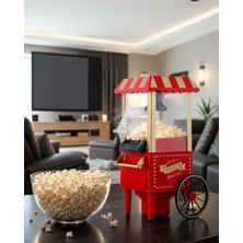 Teknodayım 5 Dakikada Popcorn Hazırlayan Yağsız Patlatma Makinesi