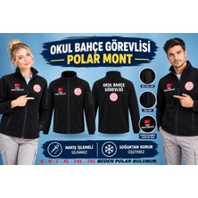 Aldatmaz Askeri Malzeme OKUL BAHÇE GÖREVLİSİ POLAR MONT SATINAL.YAZILARI NAKIŞ İŞLEME SİLİNMEZ.SOĞUKTAN KORUR ÜŞÜTMEZ.