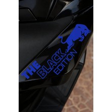Banxtre Honda Pcx Uyumlu The Black Edition Sticker Etiket