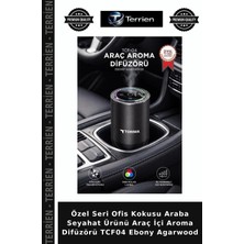 Terrien Özel Seri Ofis Kokusu Araba Seyahat Ürünü Araç Içi Aroma Difüzörü TCF04 Ebony Agarwood