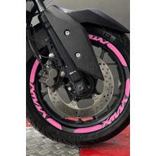 Banxtre Yamaha Xmax Motosiklet Uyumlu 12 Parça Jant Şeridi Sticker Seti (2 Janta Da Yeterli)