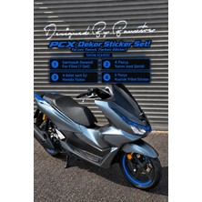 Banxtre Honda Pcx Deluxe 2025-2026 Uyumlu Dekor Sticker Seti (Far Filmli! )