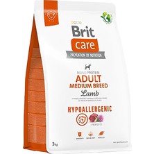Brit Care Hipoalerjenik Kuzu Etli Orta Irk Yetişkin Köpek Maması 3 kg