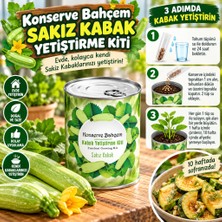 Eseno Select Konserve Bahçem Evde Konservede Sakız Kabak Yetiştirme Kiti