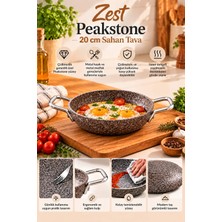 Zest Peakstone Sahan 20 cm Mocha