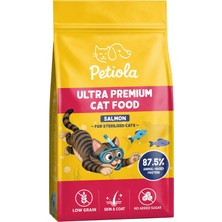 Petiola Ultra Premium Kısırlaştırılmış Somonlu Kuru Kedi Maması 2 kg