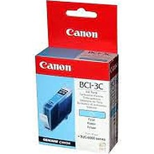 Canon Bcı-3ec Orijinal Mavi Cyan Kartuş Bjc 3000 6000 S400 S520 S750 S6300