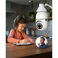 Tekno Ucuz 360° Ptz Wifi Kamera UCZLFS2WİFİKAMERA