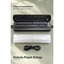 Teknodayım Gıda Vakumlama Cihazı Ayrı Poşet Kapatma Fonksiyonlu