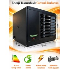 Fornax (55 Kw) Doğalgazlı Sıcak Hava Üreteci (Robur)  Patentli, CE Belgeli, Gazmer Onaylı,2 Yıl Garantili