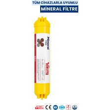 Water Global Su Arıtma Filtresi Mineral Ball Kapalı Kasa Uyumlu Inline Son Kademe Mineral Katkı Filtresi