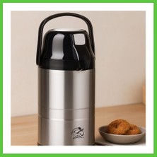 Bezos 304 Çelik 3.5l Pompa Musluklu Termos Vengners