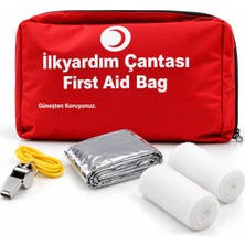 Doğal Eczane Motor Kurye Ilk Yardım Çantası 50 Parça Acil Durum Seti