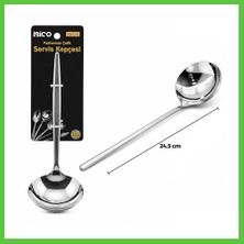 Bezos Krom Metal Servis Kepçe 24.5 cm Vengners