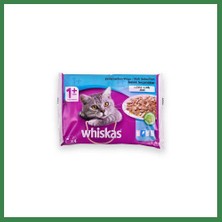 Whiskas Pouch Balık 4*85GR 1 Adet BEZOS16