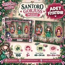TeknoKapsül Gj 714 Gorjuss 100 Parça Lisanslı Puzzle