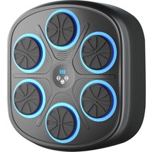 Astreon Genel Müzikli Boks Makinesi - 9 Farklı Mod & 9 Hız Ayarı, Bluetooth Hoparlörlü, LED Işıklı, Yumruk Absorbe Edici, Eldiven Hediyeli, Çocuklar & Yetişkinler Için Eğitici Duvar Boks Makinesi