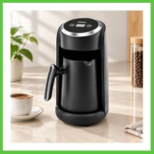 Bezos Elektrikli Türk Kahvesi Makinesi 4 Fincan Gri Vengners