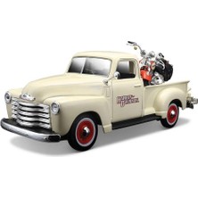 TeknoKapsül Maisto 1:25 1950 Chevrolet 3100 Pickup Model Araba