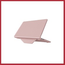 Bezos Macbook Air 15 2024 Macbook Deri Kapak - Pembe Strsnl