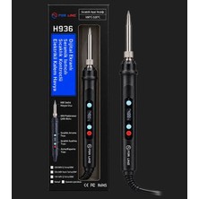 For Line For Lıne H936 80W Dijital Ekranlı Ayarlanabilir Sıcaklıklı Kalem Havya 180°C–520°C