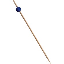 Yiyang Hongsun Mini Mavi Toplu Bambu Kürdan (12 Cm) 100 Adet