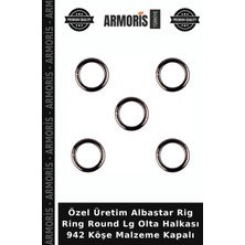 Armoris Özel Üretim Albastar Rig Ring Round Lg Olta Halkası 942 Köşe Malzeme Kapalı